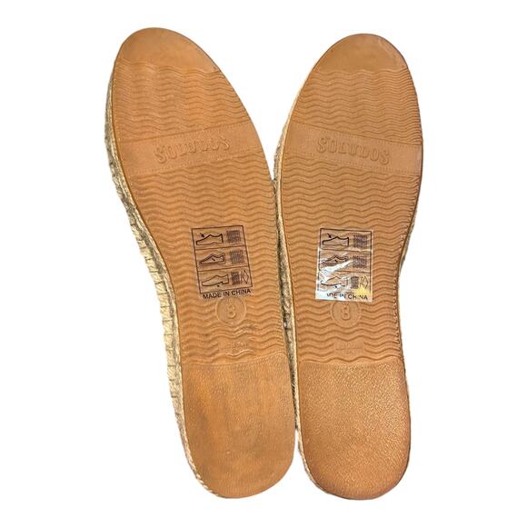 SOLUDOS The Original Espadrille Sandals Cotton Jute Round Toes Flats Loafers NIB - Picture 11 of 12
